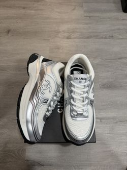 Silver Chanel Runners