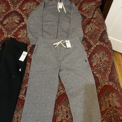 Polo Dark Grey Tracksuit Fleece Set Brand New With Tags Size Medium Retail 270 From Macys