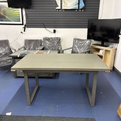 Gray Dining Table