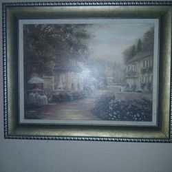 B Brown decorative painting