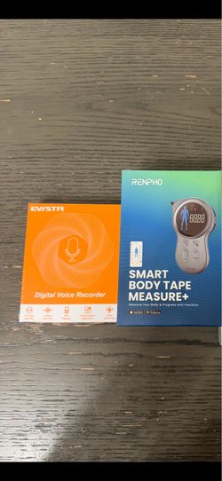 Digital voice Recorder & Smart body Tape Measure+