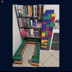 Jumbo Legos / 185 Blocks