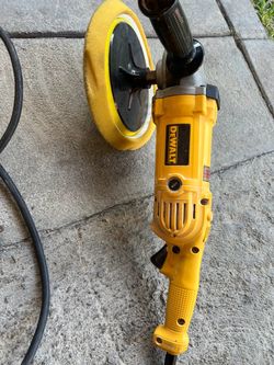 DeWalt polisher buffer