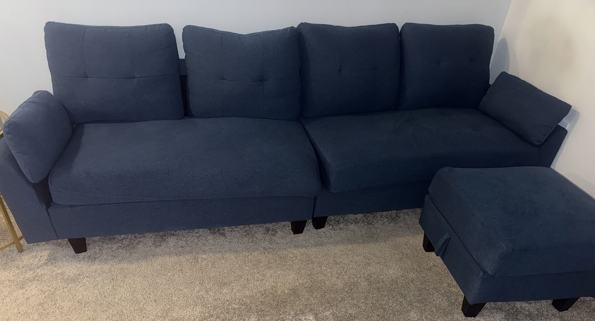 Navy Blue Couch