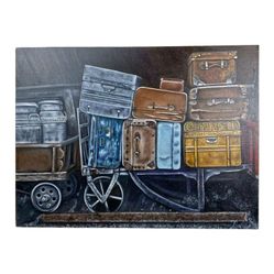Original Still Life Oil Painting on Canvas by Jeanie Bates