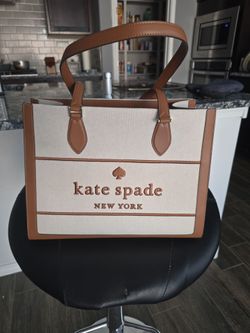 Kate Spade New York Canvas Tote Bag