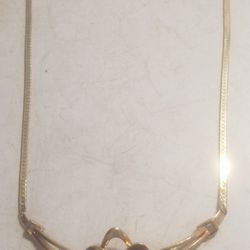 14K gold and diamond necklace Use