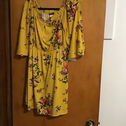 Rose Dress, 1X