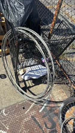 Title / Título: 🚨 Scrap Metal & Parts Lot - Cables, Bike Wheels & Steel Cart (Cash or Trade!) | Lote de Chatarra y Piezas English Listing: 🔥 BULK SC