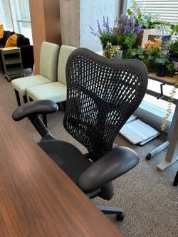 Genuine Herman Miller Mirra Ergonomic Office Chairs | Graphite | Fully Adjustable