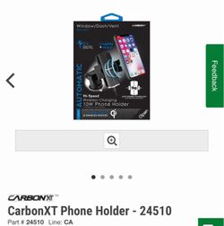 š± CarbonXΤ 24510 Automatic Wireless Charging Phone Holder ā BRAND NEW