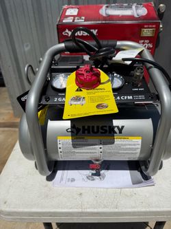 Husky 2 gallon 135 psi air compressor
