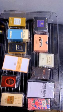 Designer Perfume Miniature Sample Set – 12Pieces