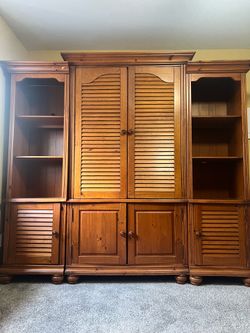 Wooden cabinets
