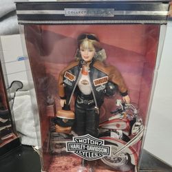 Harley  Barbies  , Barbie  and Ken 