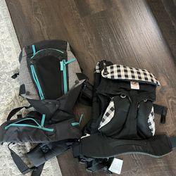 2 Baby Carriers – Ergobaby & Infantino –(Both for One Price)
