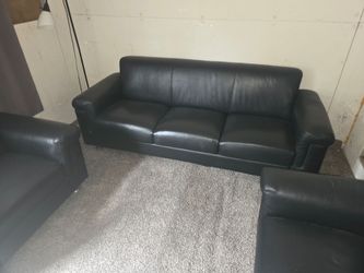 Leather  couches