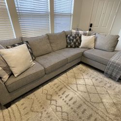 Grey Sectional Couch