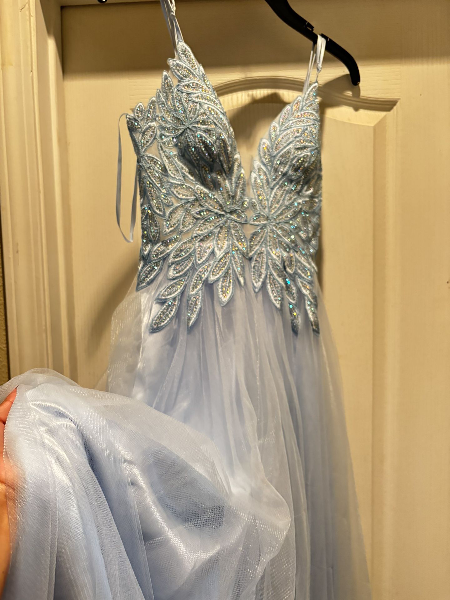 Light Blue Prom Dress  Size :3 