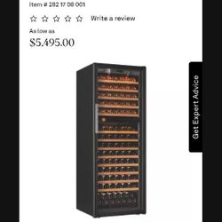 Selling Hardly Used Wine Enthusiast Wine Cooler With Dual Zone Cooling