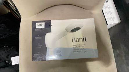 Nanit pro camera with wall mount