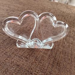 Marquis Waterford Sweet Memories  Crystal Two Hearts Picture Frame Germany.
Beautiful and in perfect condition! No chips, cracks or stains. No origina