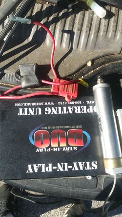 Rv tow braking system 650 obo