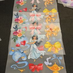 Princess Jazmin Dtf Sheets 