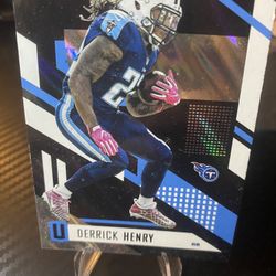 Derrick Henry 2017 PANINI UNPARALLELED MEGA MOON LAVA #56 TENNESSEE TITANS!