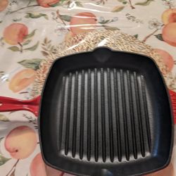 Crofton Cast Iron Square Grill Pan.
