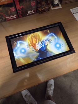 Dragon Ball Z Vegeta Picture (Framed)