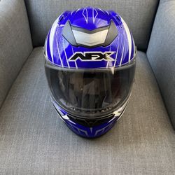 AFX FX-16 Blue Helmet, Small