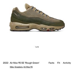 Brand New Nike Air max Army Green And Beige 