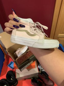 Vans Almost brand new size 10 my daughter used them twice