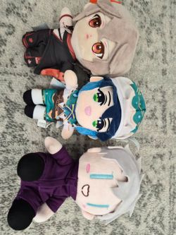 3 Anime Plushies