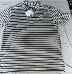 NWT Mariners Columbia polo shirt Sz Lg  Originally $68