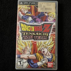 Dragon Ball Z: Tenkaichi Tag Team (Sony PlayStation Portable PSP) CIB Complete With Manual