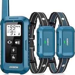 Brand New Unopened   Jugbow Dog Shock Collar 2 Dogs - 4200FT Dog Training Collars with Remote, IPX8 Waterproof E-Collar for Dogs Training Rechargeable
