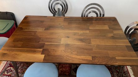 Wooden beautiful dining table