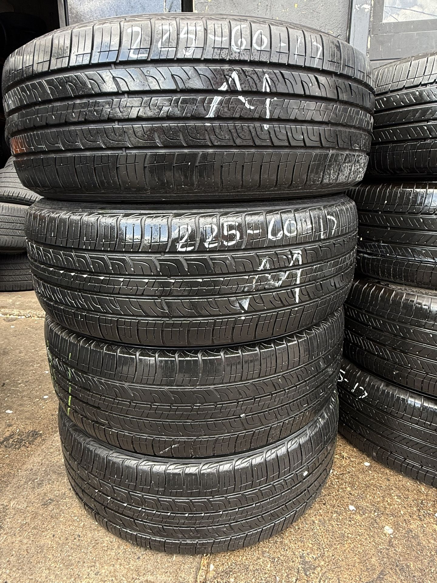 205-55-16 All 4 USED tires mounted and balance included