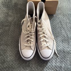 High Top Suede Converse Size 11.5 