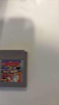 Dr Mario Nintendo gameboy