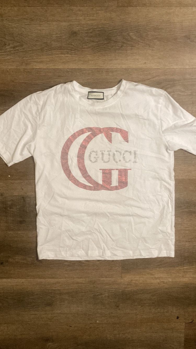 Gucci Rhinestone Tee