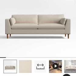 Crate and Barrel Avondale Sofa Cushion Cover