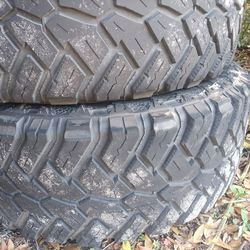         35x12.50x20 Mud Kicker Tires Still A Lot Of Life