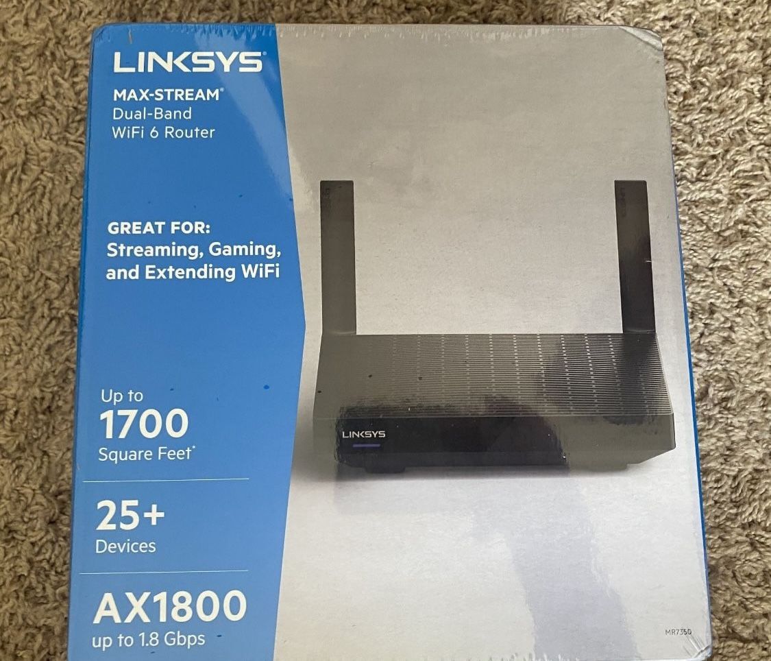 LINKSYS ROUTER BRAND NEW