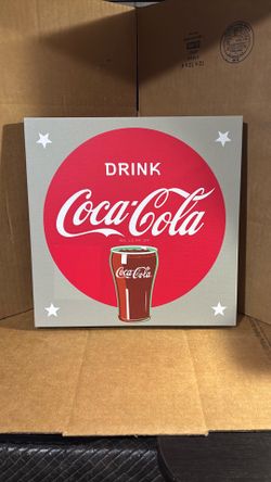Coca Cola wall piece