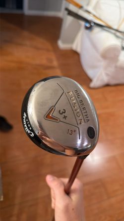 Callaway Big Bertha Fusion 3+ Fairway Wood - Aldila NVS 55 Stiff Shaft