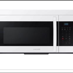 Samsung 1.6 Cu. Ft. White Over The Range Microwave