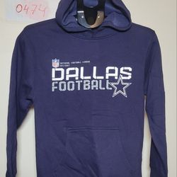 Reebok NFL Dallas Cowboys Hoodie Size M-10/12 (0474)